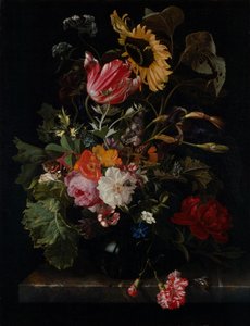 花瓶に花の花束
